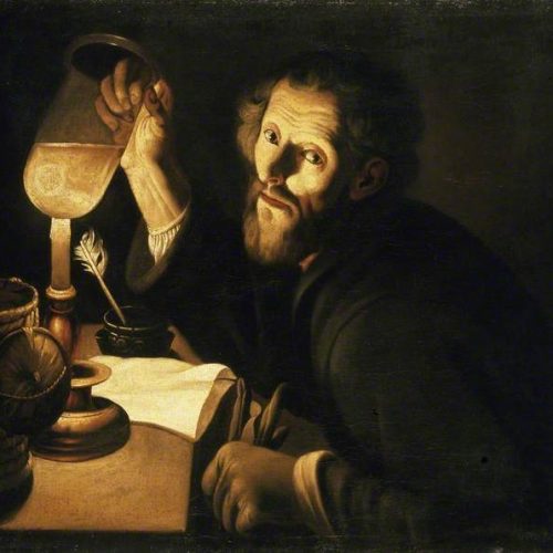 Candlelight Master; A Physician with a Urine Sample; The Ashmolean Museum of Art and Archaeology; http://www.artuk.org/artworks/a-physician-with-a-urine-sample-141796